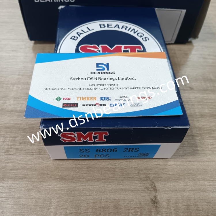 SMT Stainless steel bearing SS6806-2RS