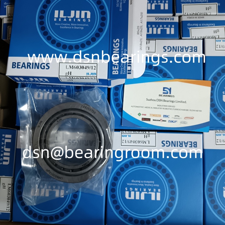 ILJIN LM603049/12gH tapered roller bearing