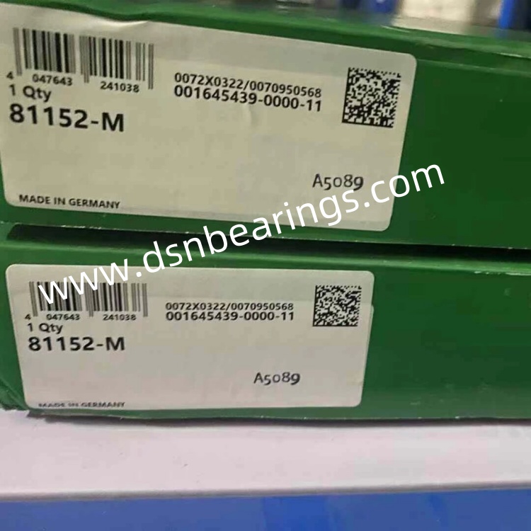 INA 81152M Thrust Roller Cylindrical Bearing