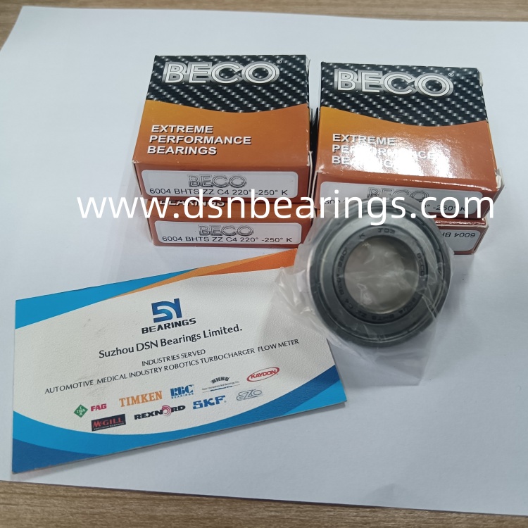 BECO 6004BHTSZZC4 220°-250°K high temperature bearing