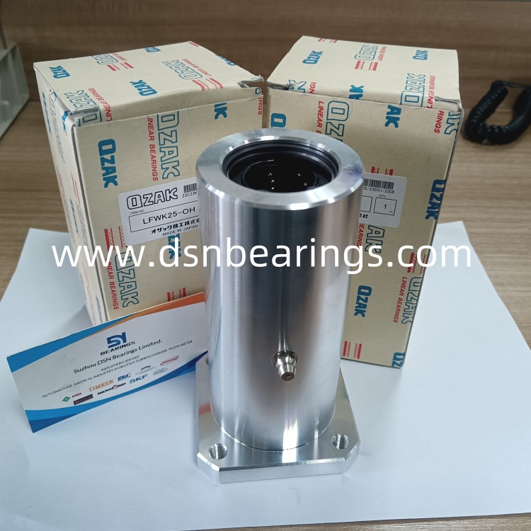 OZAK LFWK25-OH Linear Bush Flanged linear bearing