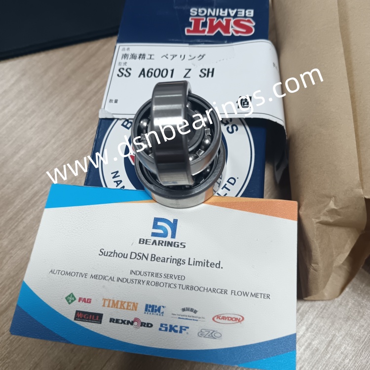 SMT SSA6001ZSH self-aligning single-side sealed stainless steel bearing