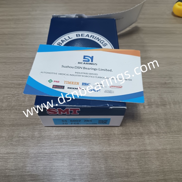 SMT SS6002-2RS stainless steel bearing