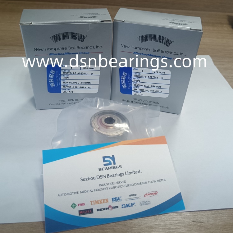 NHBB MS27643-5 AS27643D Aerospace bearing DSP5