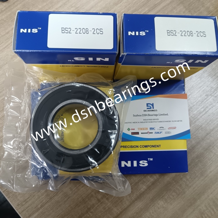 NIS Bearings BS2-2208-2CS Spherical Roller Bearing