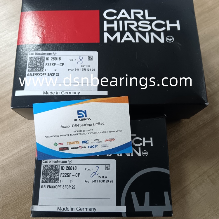 Hirschmann SFCP22 Rod End Bearing F22SF-CP