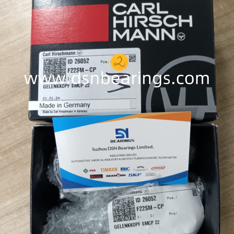 Hirschmann SMCP22 Rod End Bearing F22SM-CP